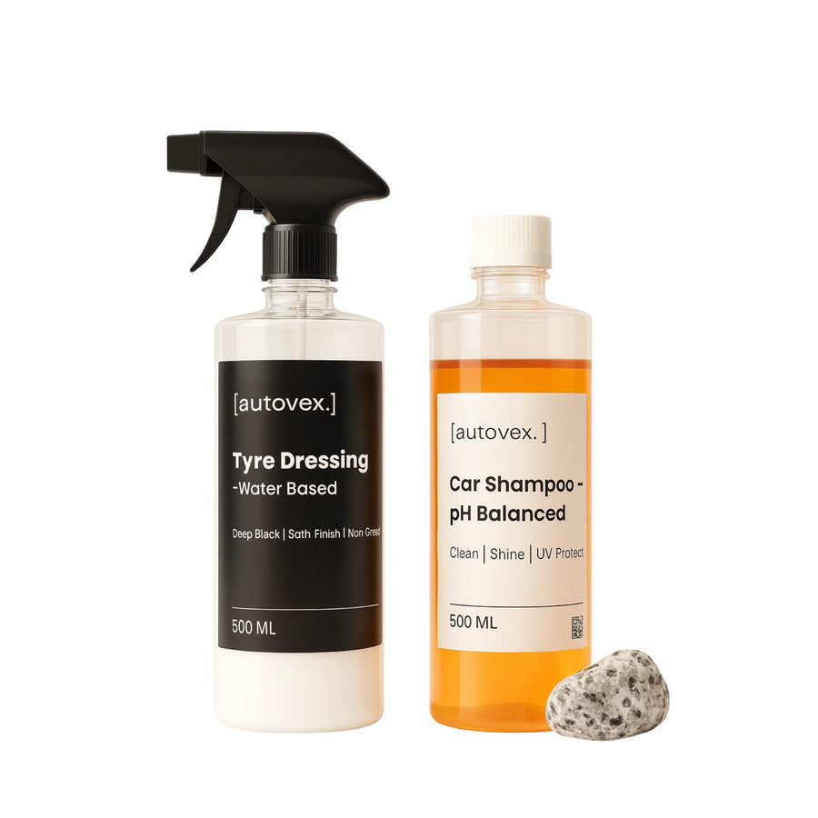 Combo – Tyre Dressing + Bike Shampoo – 500 ML (Each)